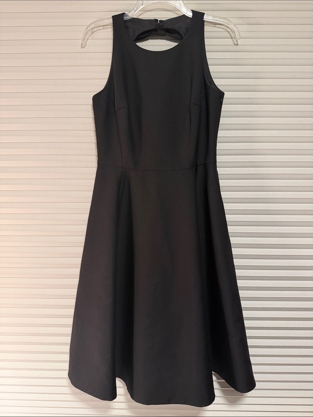 Kate Spade Black Sleeveless Fit-And-Flare Midi Dress